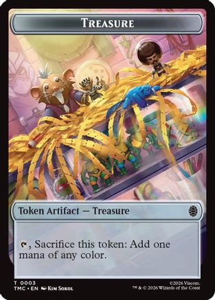 Treasure // Robot Double-Sided Token (TMC-3 // 10) - token
