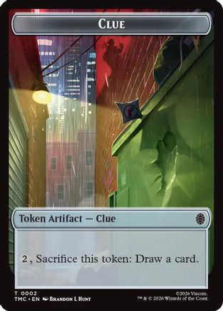 Clue // Rat Double-Sided Token (TMC-2 // 6) - token