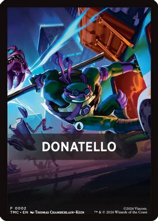 Donatello Theme Card (TMC-002) - token