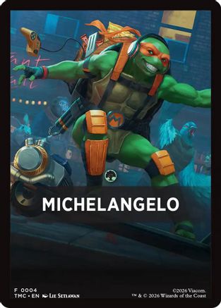 Michelangelo Theme Card (TMC-004) - token