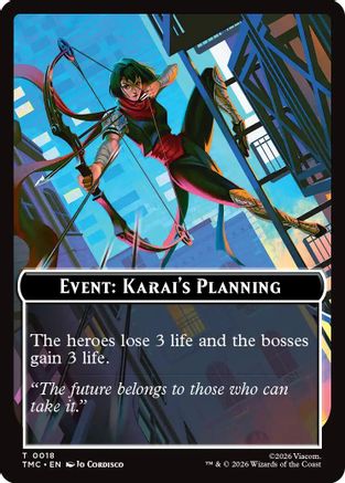 Event: Karai's Planning (TMC-018) - token
