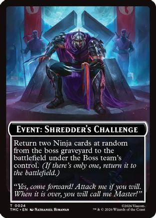 Event: Shredder's Challenge (TMC-024) - token
