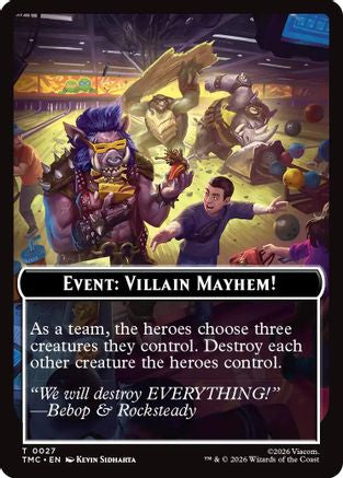 Event: Villain Mayhem! (TMC-027) - token