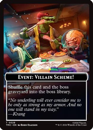 Event: Villain Scheme! (TMC-028) - token