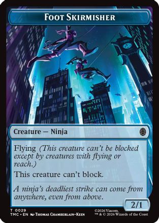 Foot Skirmisher (TMC-029) - token
