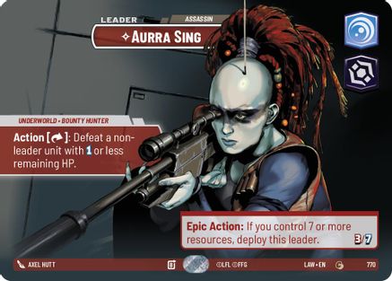 Aurra Sing - Assassin (Showcase) (770) - ALT - Common - Foil