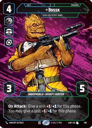 Bossk - Join Our Merry Band (Prestige) (786) - ALT - Uncommon