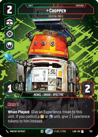 Chopper - Spectre Three (Prestige) (795) - ALT - Uncommon