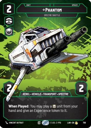 Phantom - Spectre Shuttle (Prestige) (799) - ALT - Rare