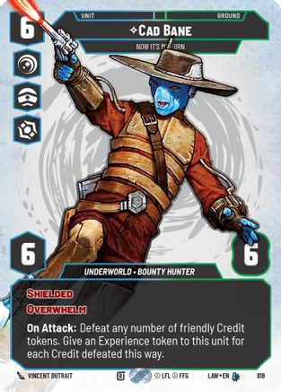 Cade Bane - Now It's My Turn (Prestige) (818) - ALT - Legendary