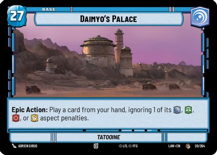 Daimyo's Palace // Shield (20 // T03) - ALT - Common