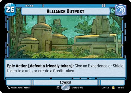 Alliance Outpost (19) - ALT - Rare