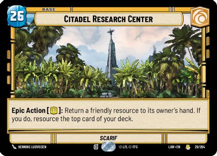 Citadel Research Center (29) - ALT - Rare
