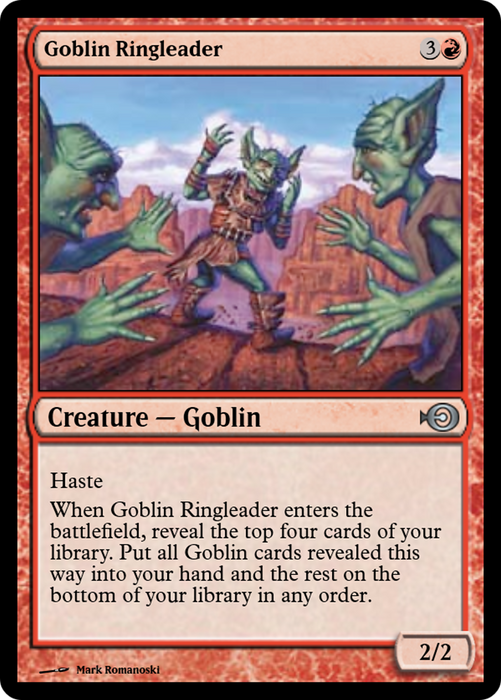 Goblin Ringleader (PRM-35144) - uncommon - Foil