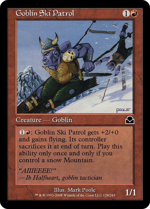 Goblin Ski Patrol (ME2-128) - common
