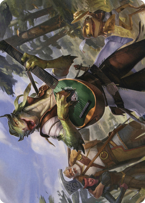 Wandering Troubadour // Wandering Troubadour (AAFR-064) - common (Borderless) - Foil