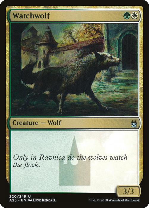 Watchwolf (A25-220) - uncommon - Foil