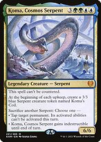 Koma, Cosmos Serpent (PPKHM-221P) - mythic
