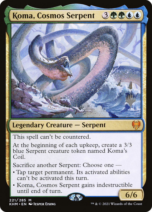 Koma, Cosmos Serpent (PPKHM-221P) - mythic - Foil