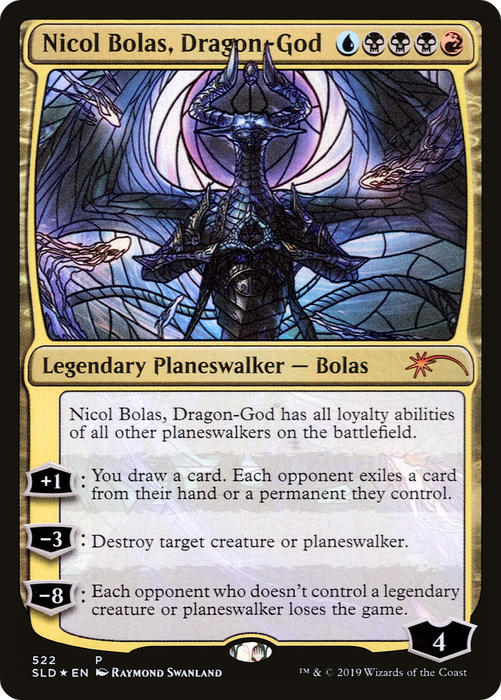 Nicol Bolas, Dragon-God (SLD-522) - mythic - Foil