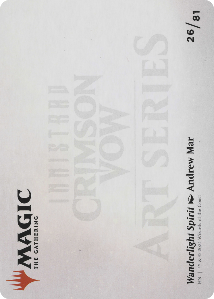 Wanderlight Spirit // Wanderlight Spirit (AVOW-026) - common (Borderless) - Foil