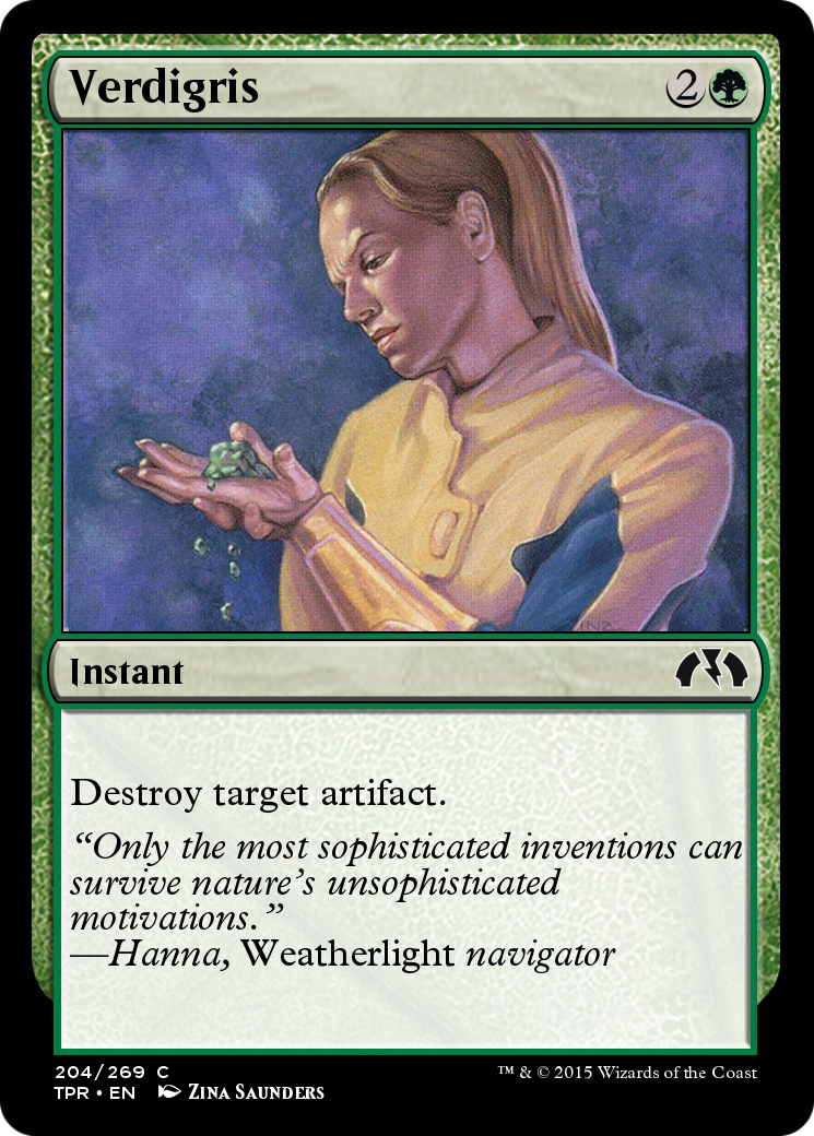Verdigris (TPR-204) - common - Foil