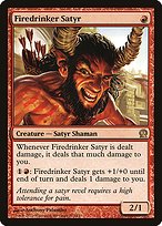 Firedrinker Satyr (THS-122) - rare