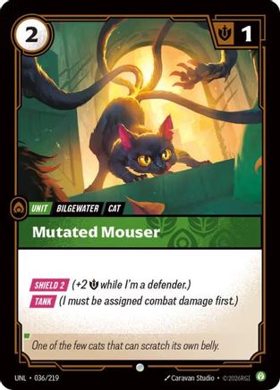 Mutated Mouser (036/219) - UNL - Common - Foil