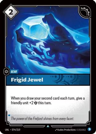 Frigid Jewel (074/219) - UNL - Uncommon