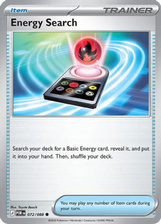 Energy Search (072) - MPO - Common - Reverse Holofoil