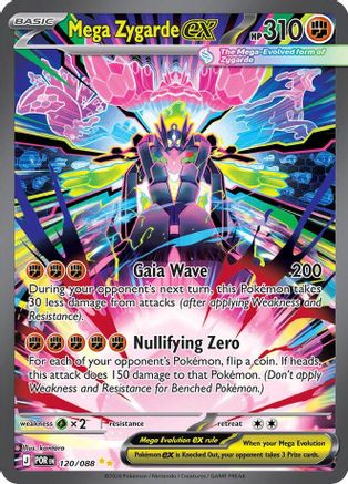 Mega Zygarde ex (120/088) - MPO - Special Illustration Rare - Holofoil