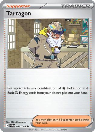 Tarragon (085/088) - MPO - Uncommon - Reverse Holofoil