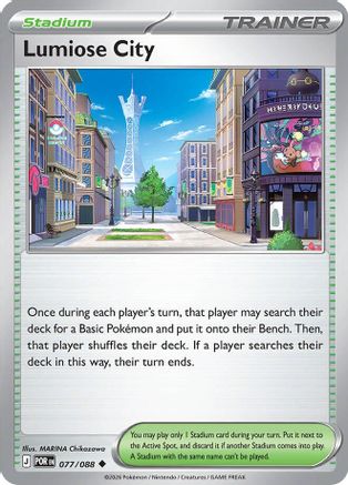 Lumiose City (077/088) - MPO - Uncommon