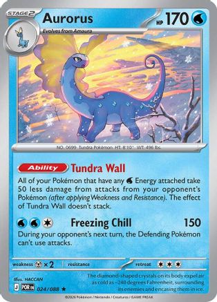 Aurorus (024/088) - MPO - Rare - Holofoil