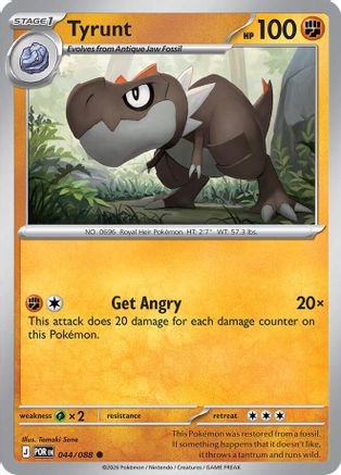 Tyrunt (044) - MPO - Common - Reverse Holofoil