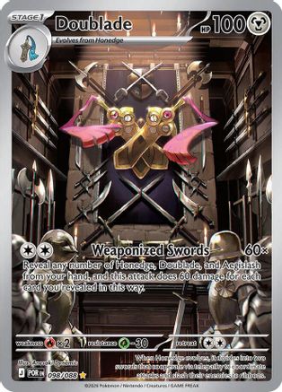Doublade (098/088) - MPO - Shiny Rare - Holofoil