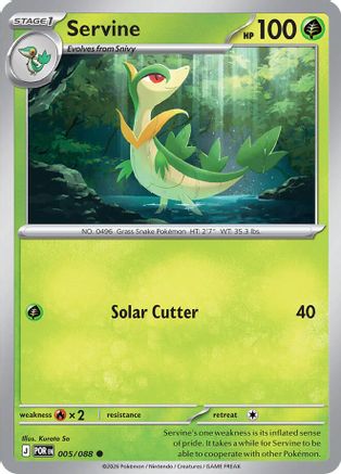 Servine (005) - MPO - Common - Reverse Holofoil