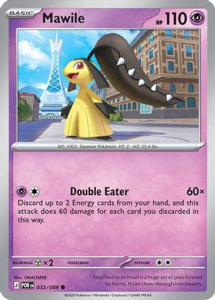 Mawile (032) - MPO - Common - Reverse Holofoil