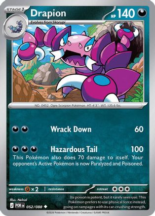 Drapion (052/088) - MPO - Uncommon