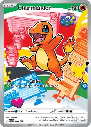 Charmander (038) - MMEP  - Promo - Holofoil