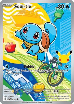 Squirtle (039) - MMEP  - Promo - Holofoil
