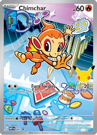 Chimchar (041) - MMEP  - Promo - Holofoil