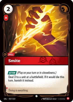 Smite (007/219) - UNL - Common