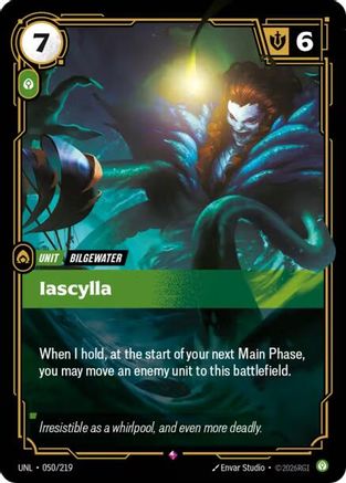 Iascylla (050/219) - UNL - Rare - Foil