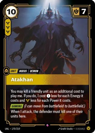Atakhan (170/219) - UNL - Rare - Foil