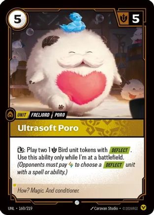 Ultrasoft Poro (160/219) - UNL - Common - Foil