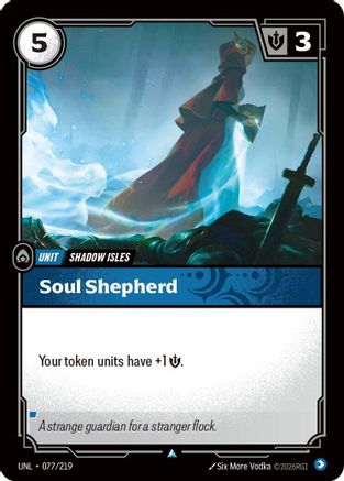 Soul Shepherd (077/219) - UNL - Uncommon - Foil