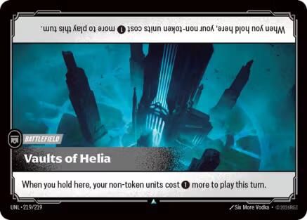 Vaults of Helia (219/219) - UNL - Uncommon