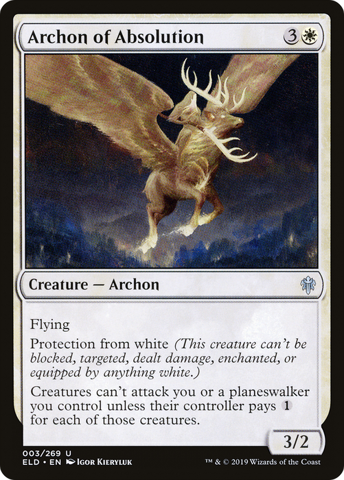 Archon of Absolution (ELD-003) - uncommon