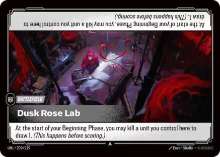 Dusk Rose Lab (209/219) - UNL - Uncommon - Foil